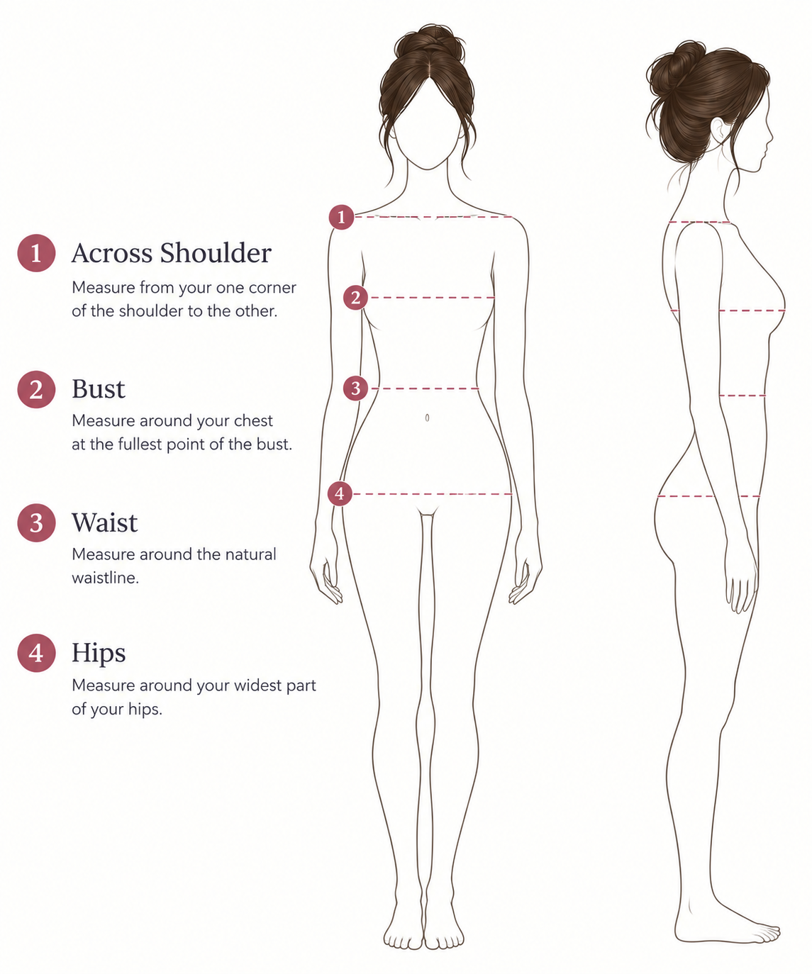Size guide measurements